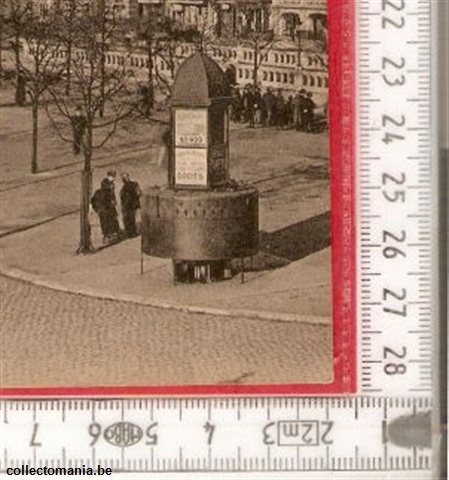 Chromo Trade Card Bex-plaats Antwerpen 